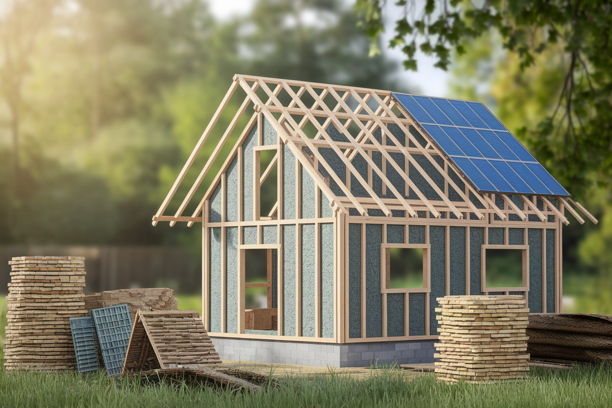 Construction écologique : matériaux durables pour une maison saine
