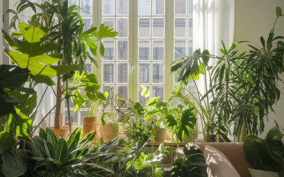 L'importance des plantes d'intérieur pour un air plus sain